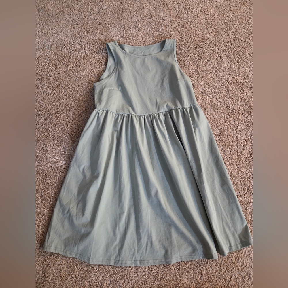 SHEIN Light Gray Sleeveless Dress